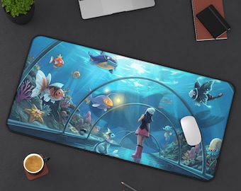 Pokémon Aquarium Desk Mat | Kyogre, Vaporeon, Magikarp