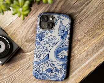 Blue Porcelain Dragonair Phone Case | Pokémon