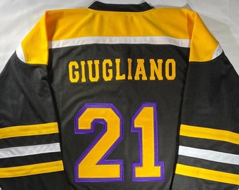 Custom Hockey Jersey, Sports Apparel, Top Stitched Embroidery, Tackle Twill