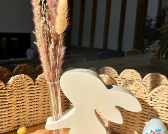 Easter Bunny Hydroponic Vase | Handmade Bunny Vase | Seasonal Decor | Spring Home Decor | Home Decor | Jesmonite | Eco | Gift | Present | UK