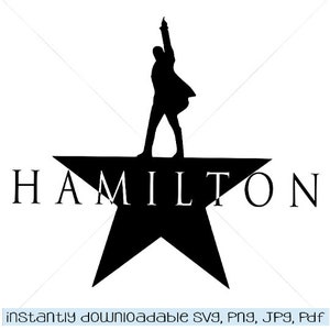 Hamilton - digital download svg, jpg, png, dxf