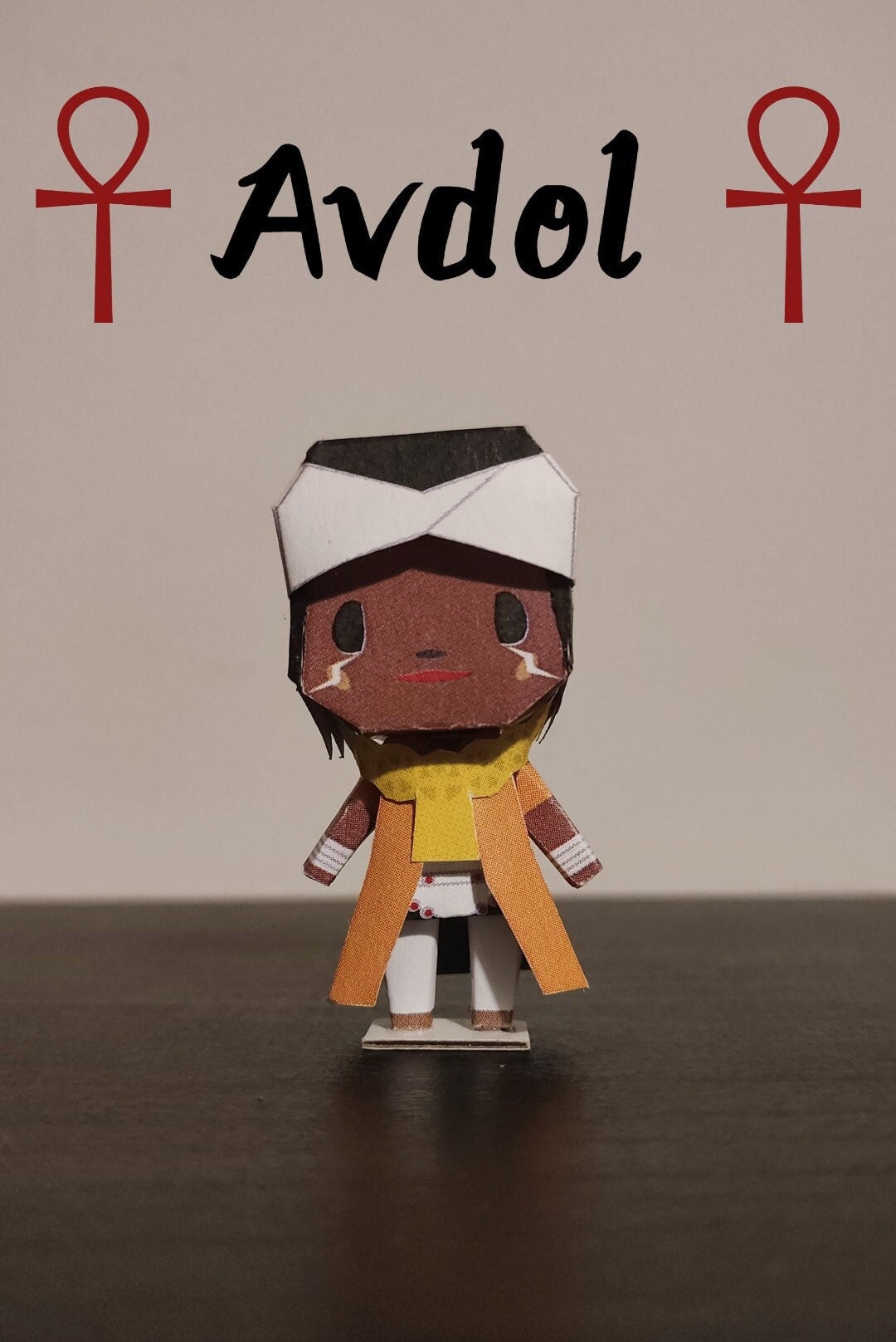 JOJO Papercraft Muhammad Avdol Etsy