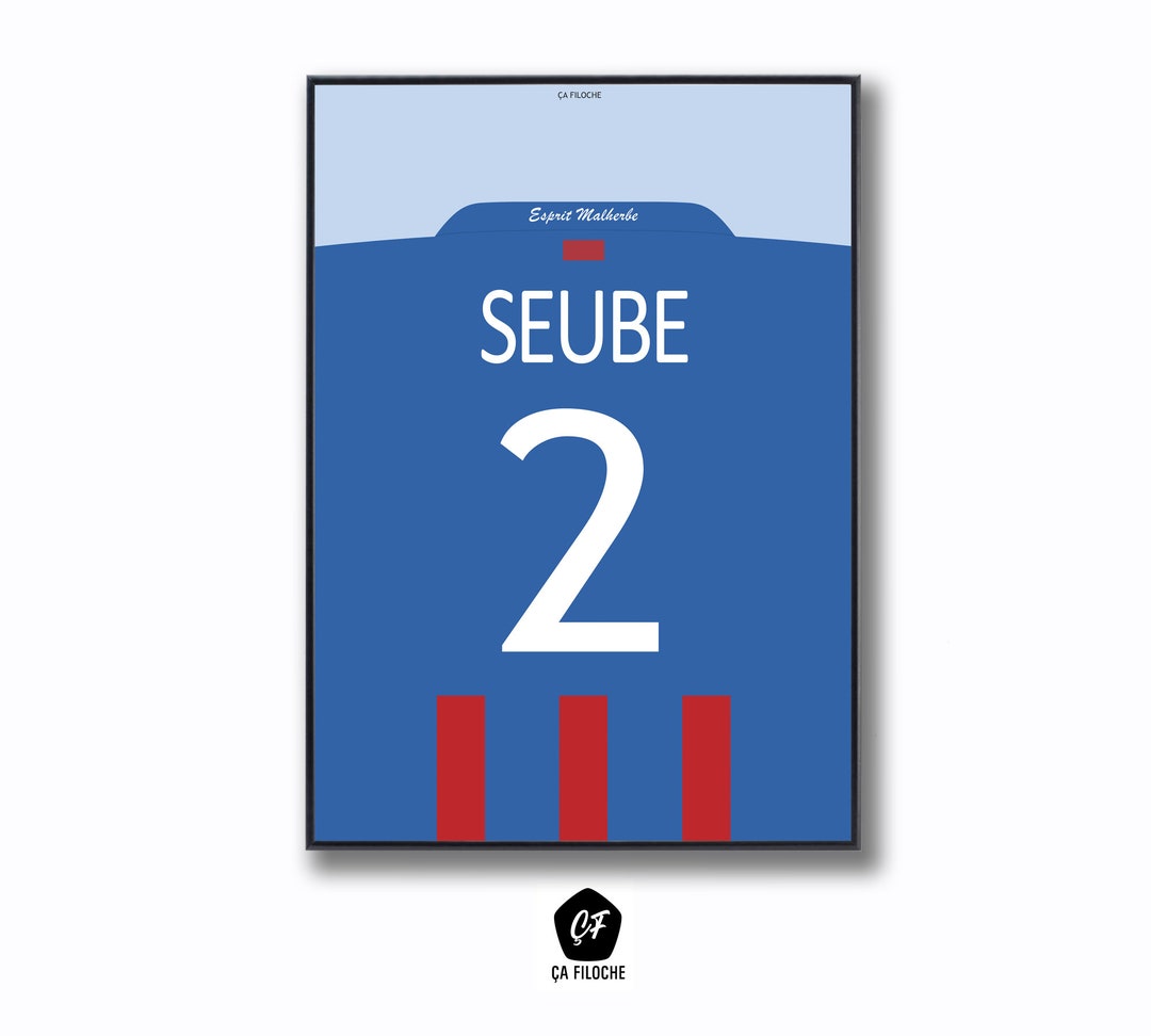 Poster CAEN Design Poster Nicolas Seube Decoration Football Etsy