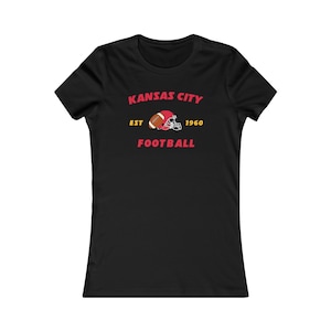 Kansas City Football Chiefs Superbowl T-Shirt- Frauen