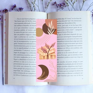 Moon  bookmark digital download  , Astrology  bookmark printable moon boho
