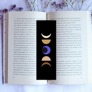 Moon bookmark printable  astrology,  Bookmark Moon Phase digital download pdf