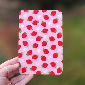 Strawberry Print Kindle Insert,  Clear Case Kindle Insert,  Fall Kindle Insert,  Kindle Paperwhite Insert, Kindle Color Soft Insert
