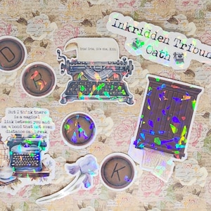Divine Rivals, Letters Of Enchantment Inspired Sticker Collection,  Sticker Collection, Reader, Kindle Sticker, Bookworm, Book Sticker