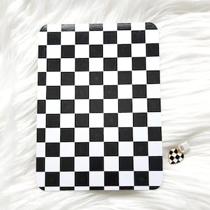 Cuadros en blanco y negro con opción de añadir un charm, Inserto para Kindle, Inserto transparente para Kindle, Inserto de otoño para Kindle, Inserto para Kindle Paperwhite