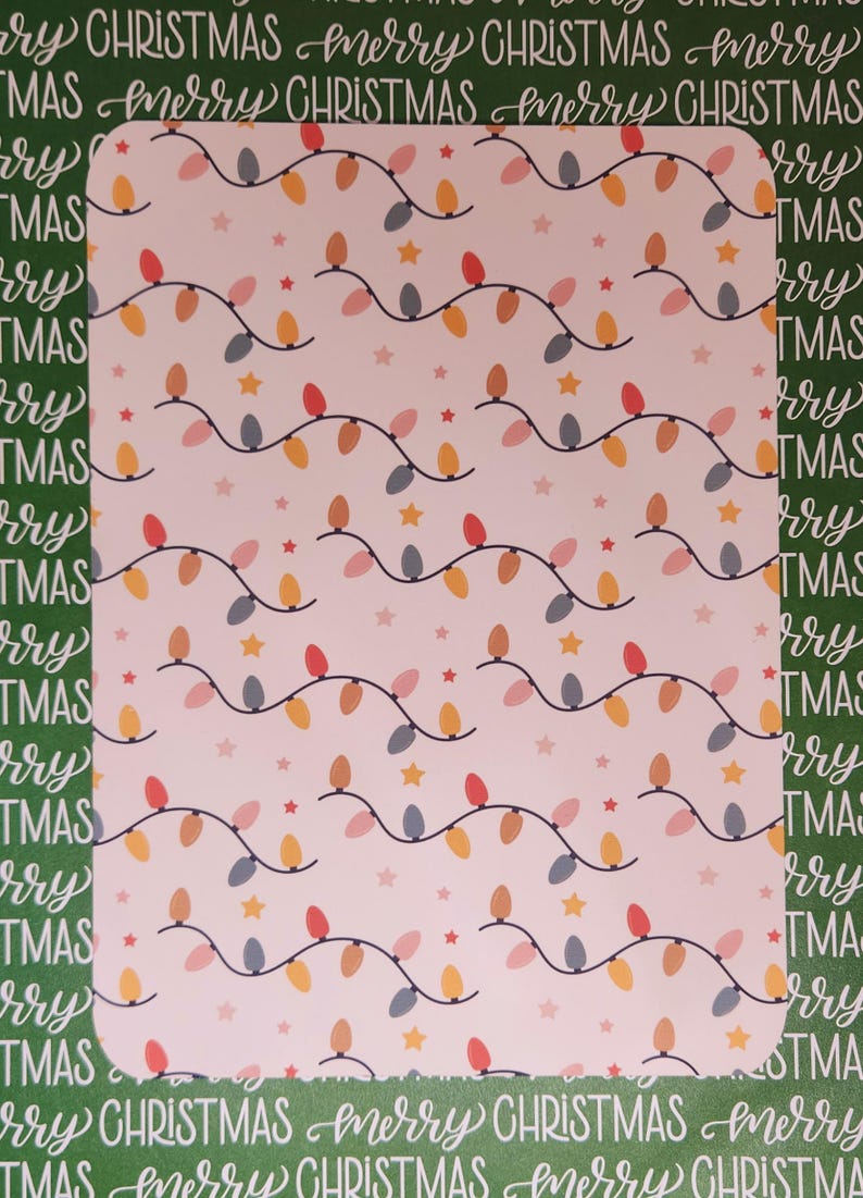 Christmas Groovy Kindle Insert Collection, Clear Case Kindle Insert