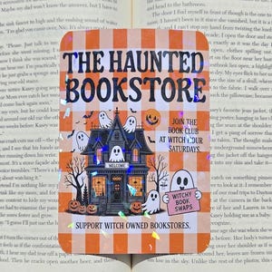 Halloween Holographic Kindle Insert,  Clear Case Kindle Insert, Matte Kindle Insert, Pink Halloween Kindle Insert