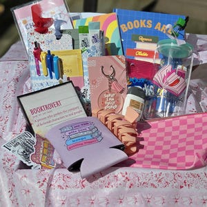 Blind Date With A Book Box, Mystery Book Kit, Book Blind Box, Book Mystery Gift,Book Lover Gift, Annotation Book Kit, Book Bestie Gift