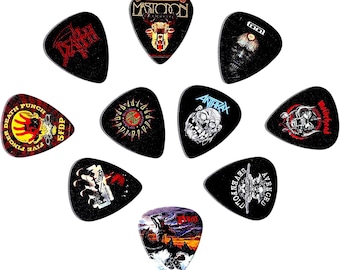 Metal Band Version 2 (10 picks in a pack)(Medium thickness 0.71mm)