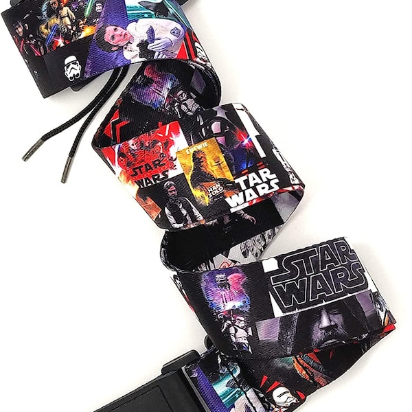 StarWars 2 Inches Wide Guitar Straps | Polyester with genuine leather