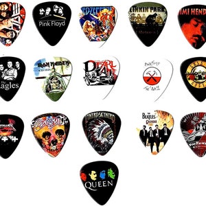 Legendary Bands Guitar Picks Mega-Standard 20 picks in a packet image 2