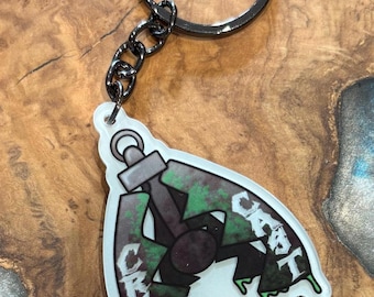 Creep Cast bear trap gitd charm