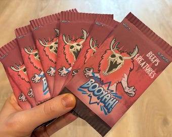 BOOYAH! TCG Beeps Creatures Booster Pack