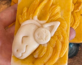 Homemade Oud and Bergamot Soap