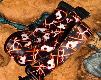 Deer skull lanyard