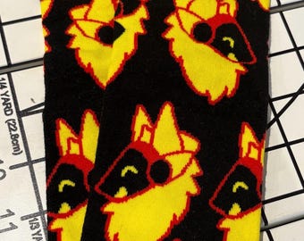 Protogen Socks - Black Cotton Socks