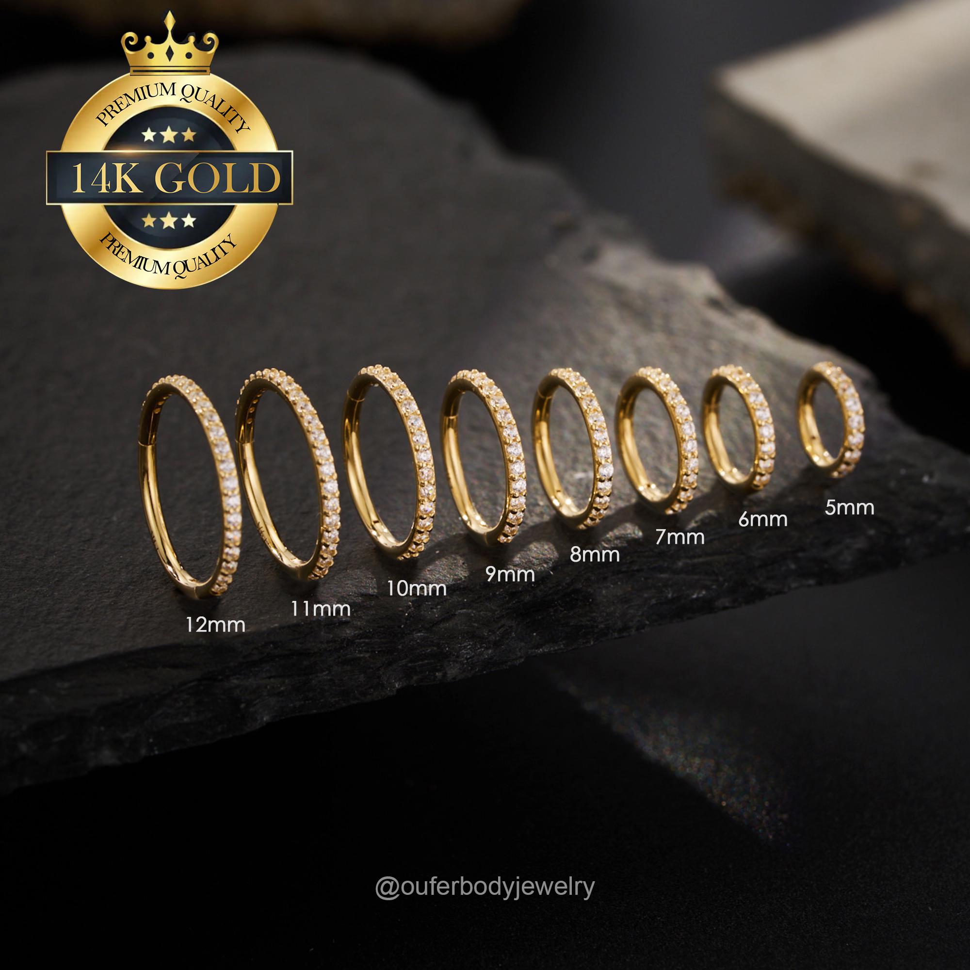 Orecchini a vite con cristalli CZ in argento sterling