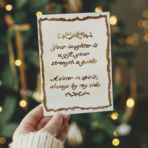 Regalo para el mejor amigo, carta personalizada escrita a mano, regalos únicos para amigos, regalo con mensaje oculto, carta vintage, regalos de cumpleaños, amistad