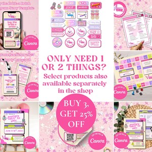 Y2k Bachelorette Party Bundle: Editable Canva Templates (Digital Download)