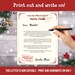 Printable Letter From Santa, Christmas Eve Box, Letter From Father ...