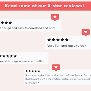 5 Star reviews