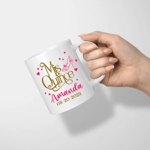 Set of 12, Mis Quince Años Personalized Coffee Mug 11 oz favors, Mug Personalized with Name, 15th Birthday Coffee Mug Favors