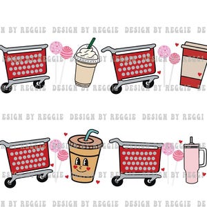 Boojee Sips & Trips PNGバンドル Targetにインスパイアされたアイスコーヒー昇華デザインのダウンロード DTFシャツステッカータンブラーのアイデア Boujee Design Out here
