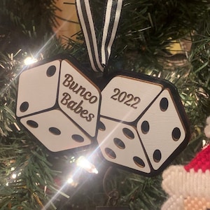 Bunco Würfel Ornament Datei