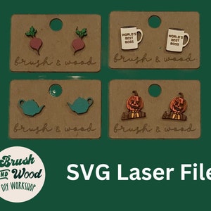 The Office Stud Earring File
