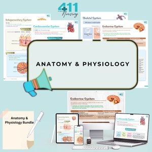 Anatomy & Physiology Essential Bundle Updated 2025|Revision Notes | Study Posters |All Body Systems |Anatomy |Digital Download | Top Rated