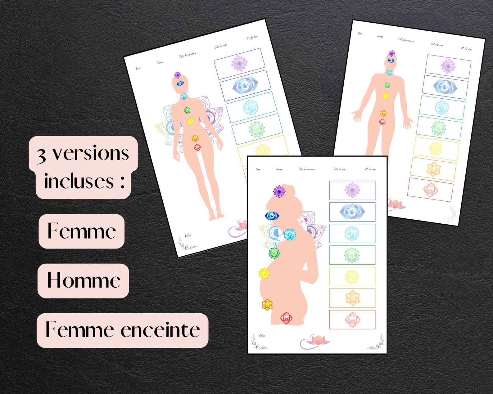 Chakra Clientform Printable Chakra Worksheet Template. Client Follow-up. Blank Client ...