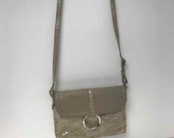 Brighton Tan Leather Cross Body Purse