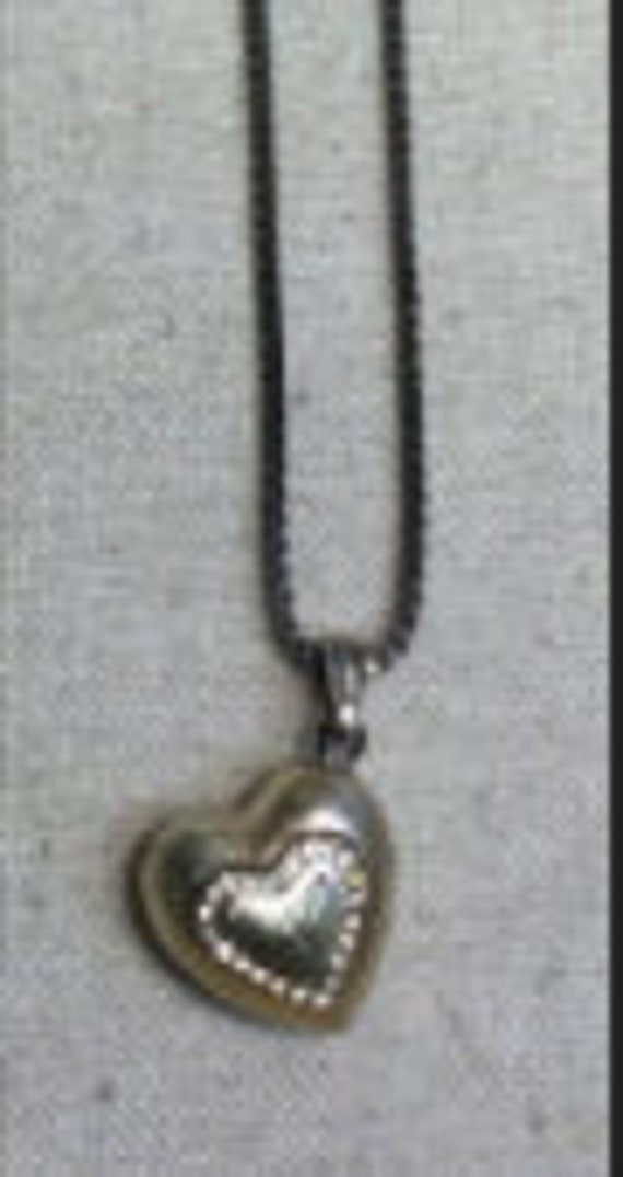 Brighton Heart shaped Sterling Silver necklace