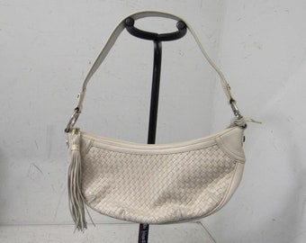 Brighton Creme Braided Hobo Bag