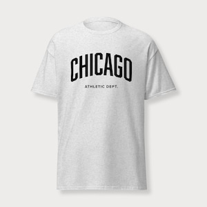 Chicago Athletic Department T-Shirt • Cotton T-shirt • Chicago, IL • Sports & Athletics