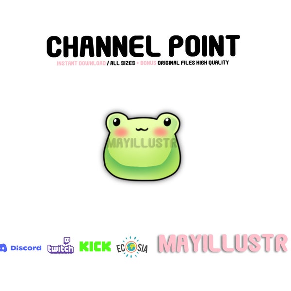 Frog Channel Points Icon - Etsy