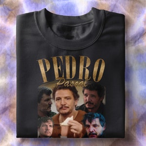 Petro Pascal Eating Toast Rap T-Shirt, 90er Jahre Shirt, Bootleg TShirt, Tiktok, Y2K Top