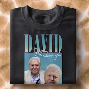 Camiseta David Attenborough, Camiseta David Attenborough anos 90, Vintage David, Camiseta Animal Wildlife Y2K, Salve o Planeta, Conservação