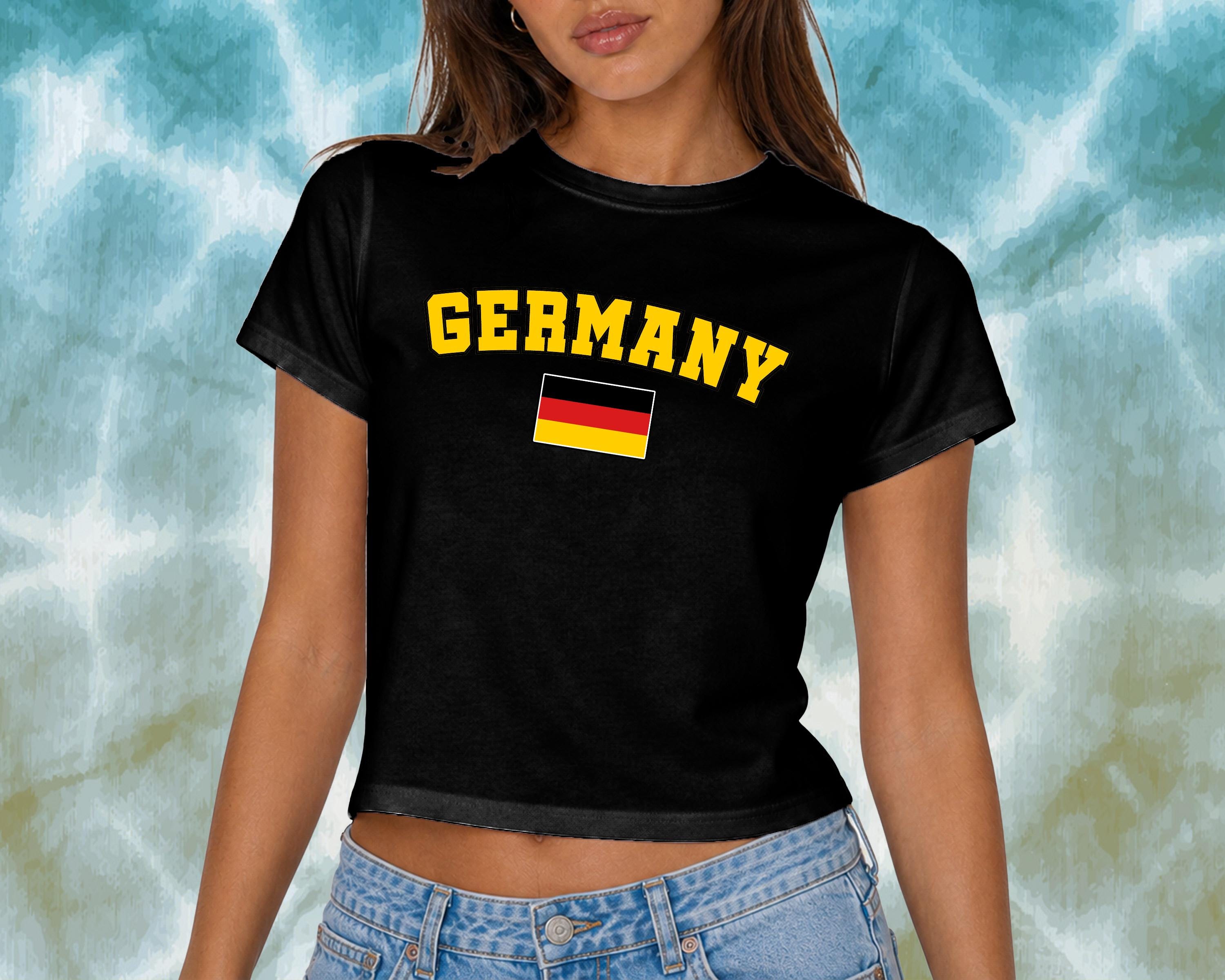 German Flag Crop Top - Etsy