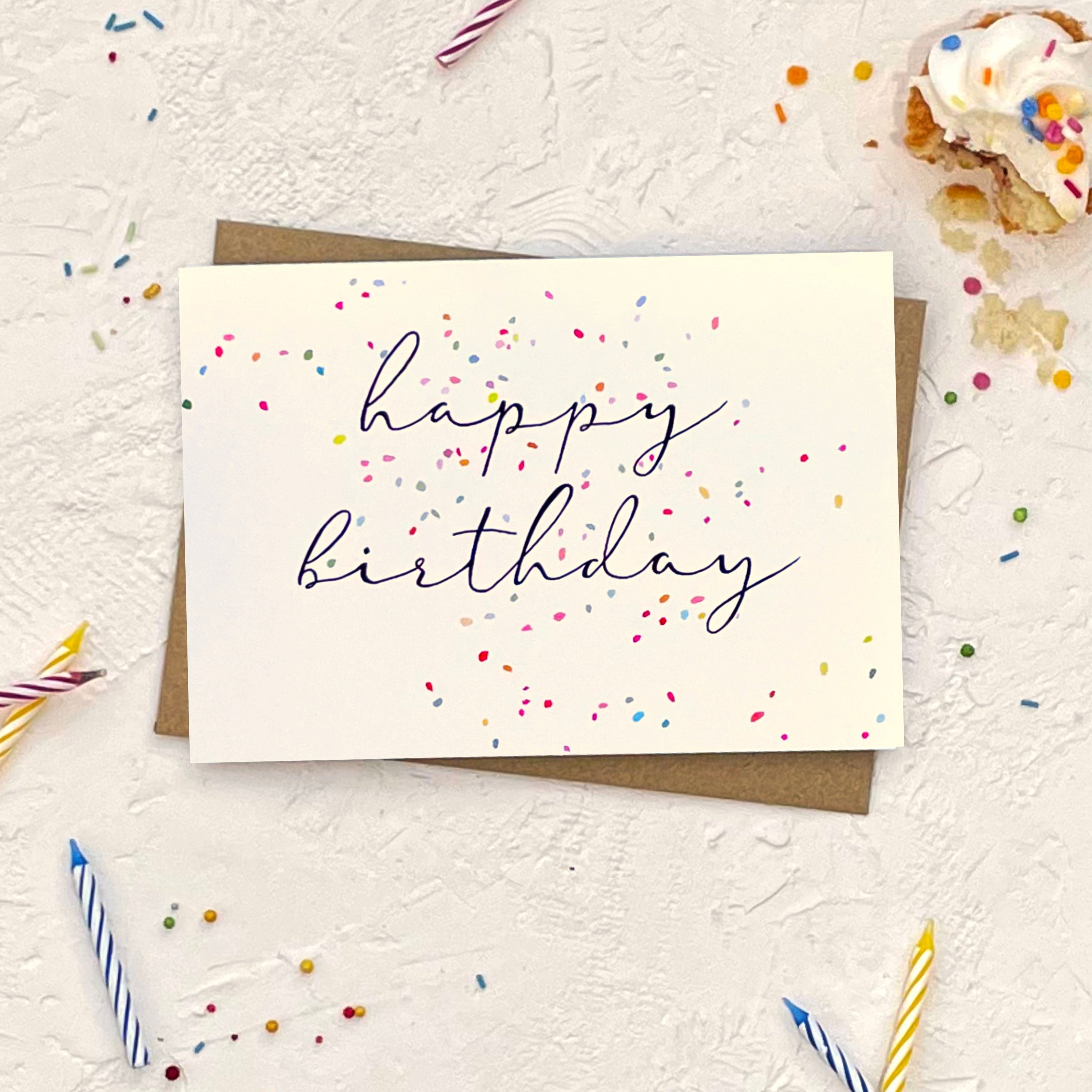 Biglietti di compleanno con pop up e coriandoli