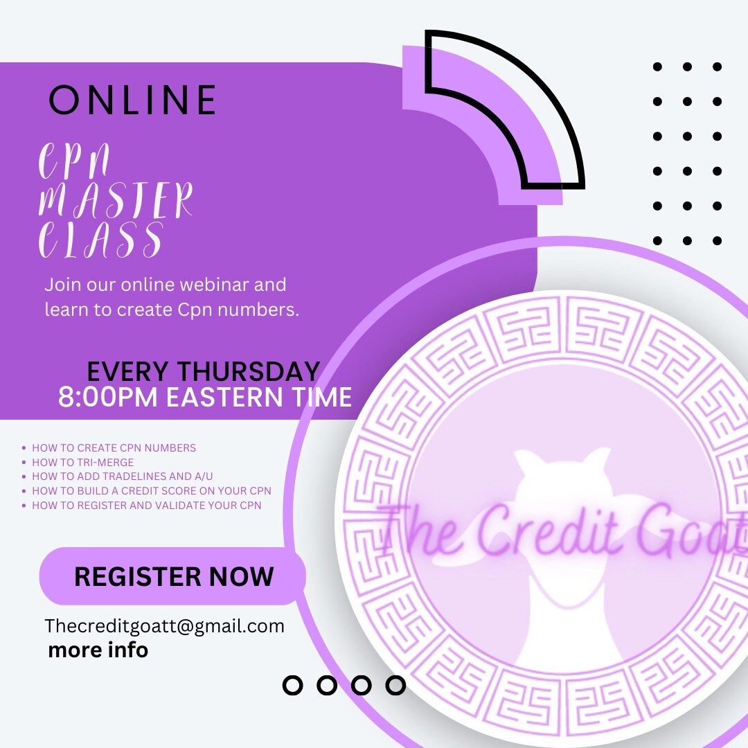 CPN Master Class Etsy