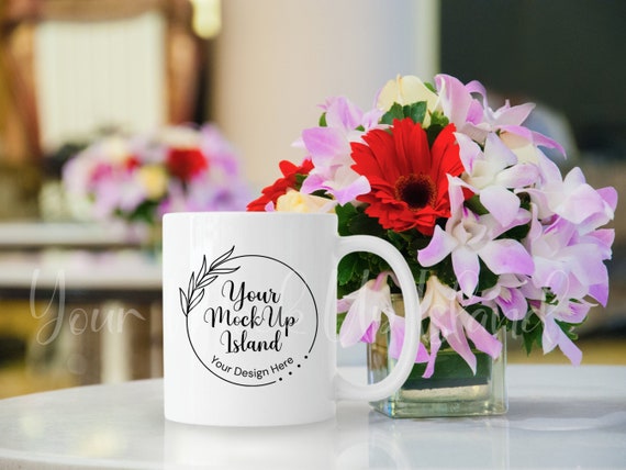 15oz Black Mug Mock Up, 300DPI Mock-up With Books, Blank Mug, Blank Black  Mug, Minimalist Mock Up 