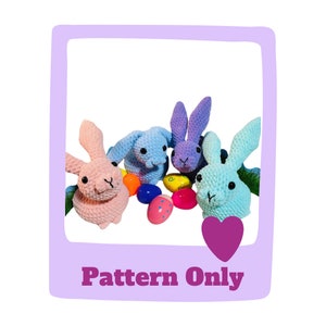 Low Sew Bunny Crochet Pattern