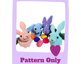 Low Sew Bunny Crochet Pattern