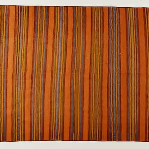 8.9 ft X 4.8 ft Oushak Turkish Vintage Kilim rug Anatolian Handmade Boho Decor Beige,Bedroom rug,Medium Oriental rug,Handmade rug,Boho rug