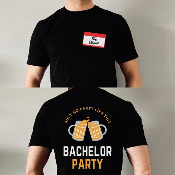 Bachelor Party Shirt Bachelor Party Matching Shirts Groomsmen Matching Shirts Matching Bachelor Party Shirts Bachelor Party Dark Shirt Black